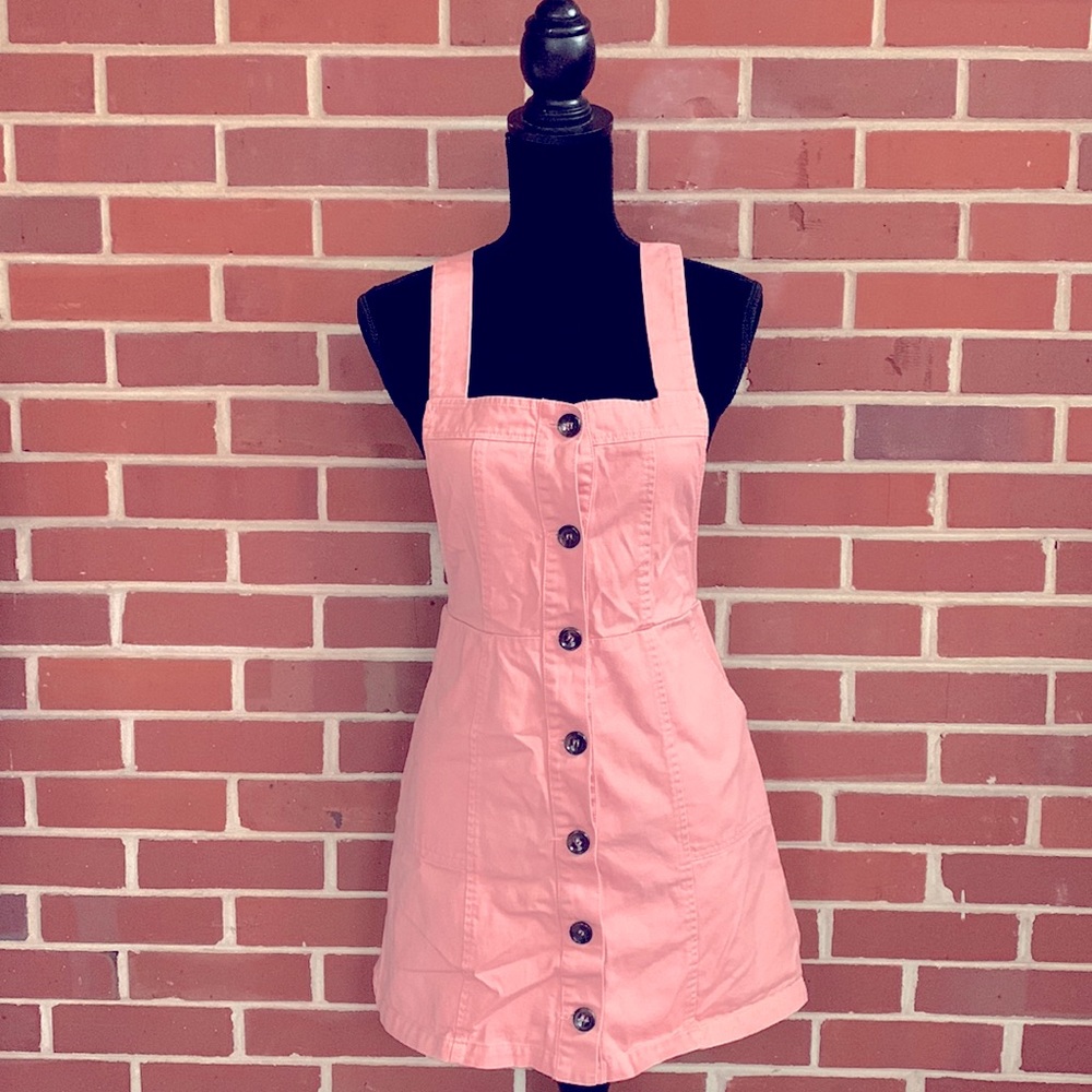 Overall Pocket Dress